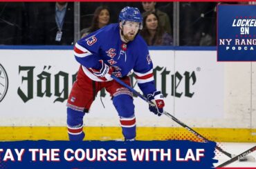 Why the Rangers MUST stay the course with Alexis Lafreniere!