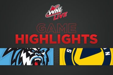 WHL Highlights: ICE (2) at Blades (5) - November 26, 2022