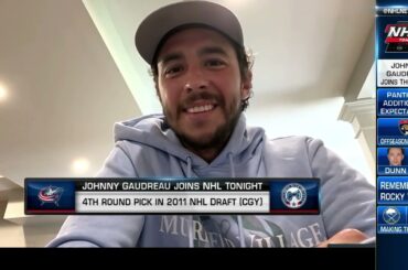 Johnny Gaudreau on his excitement for Adam Fantilli, Mike Babcock and Year 2 with CBJ | NHL Network