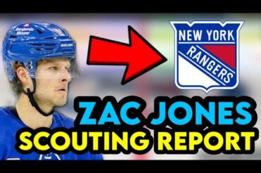 New York Rangers Top Defence PROSPECT Zac Jones Scouting Report & Player Breakdown!