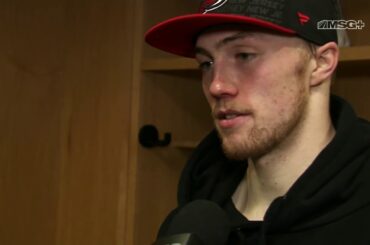 Mackenzie Blackwood Seizing Opportunity | New Jersey Devils Gamenight