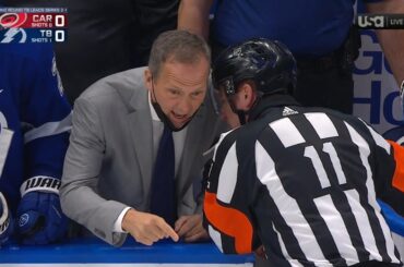 Jon Cooper Upset Brady Skjei Wasn't Penalized For High Sticking Nikita Kucherov