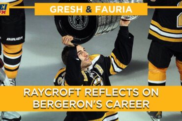 Raycroft Reflects On Bergeron's Career