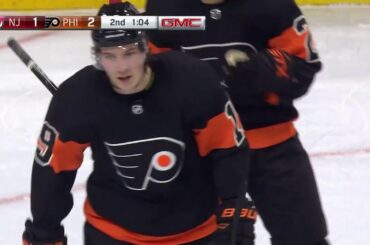 Nolan Patrick Goal - Philadelphia Flyers vs New Jersey Devils (10/20/18)