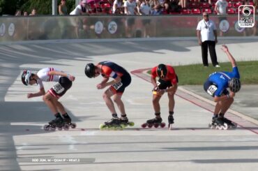 500 Mts Sprint Junior Men -  Heats | European Championships 2023 - Valence D'Agen