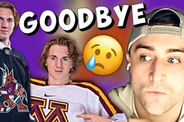 Logan Cooley LEAVING the GOPHERS! | Signs ELC with Arizona Coyotes SURPRISING Minnesota & Yotes Fans