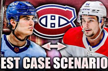 The BEST CASE SCENARIO For Juraj Slafkovsky… (Montreal Canadiens News, Habs Rumours: Sean Monahan)