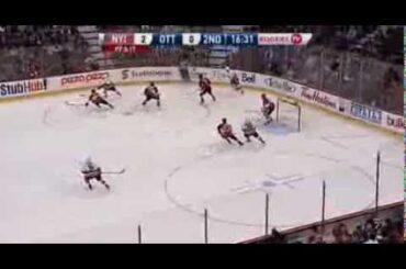 09-28-13 Ottawa vs NYI  Ryan Pulock Goal (Reinhart and Strome)