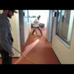 Tony Zazza Plays Hallway Hockey With Alex 'Goose' Goligoski