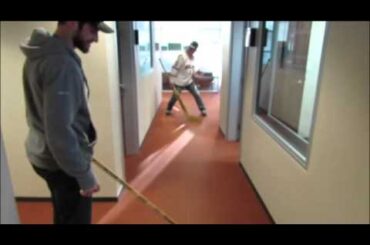 Tony Zazza Plays Hallway Hockey With Alex 'Goose' Goligoski