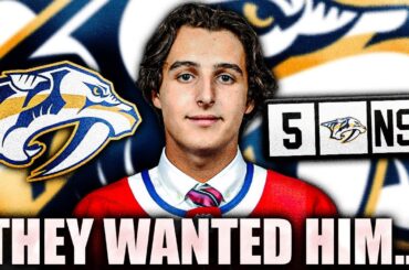 SHOCKING DAVID REINBACHER NEWS… PREDATORS WANTED TO TRADE UP FOR HIM + Capitals, Coyotes (Prospects)