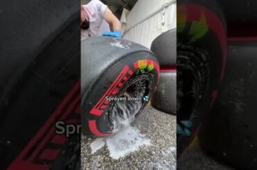 This Is What Happens To Tires After An F1 Race