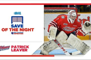 Real Canadian Superstore Save Of The Night: Patrick Leaver "Put That Left Pad Down"