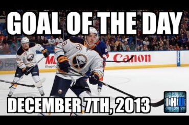 Zemgus Girgensons goal vs Montréal Canadiens | NHL GOAL OF THE DAY (December 7th, 2013)