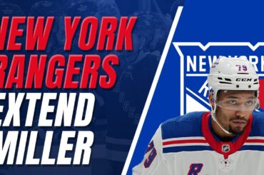 The New York Rangers Extend K'Andre Miller!