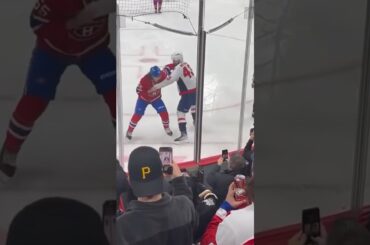 Tom Wilson vs Michael Pezzetta Fight💥👊🏻 (Washington Capitals vs Montreal Canadiens)