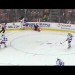 Marc Staal nails Maxime Talbot