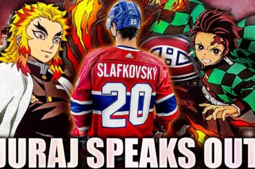 JURAJ SLAFKOVSKY SPEAKS OUT: BIG STATUS UPDATE… (Montreal Canadiens News & Rumours Today NHL 2023)