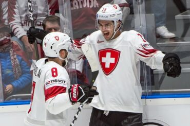 Nico Hischier breaks tie, leads Team Switzerland to 3-1 win vs. Team Latvia -IIHF World Championship