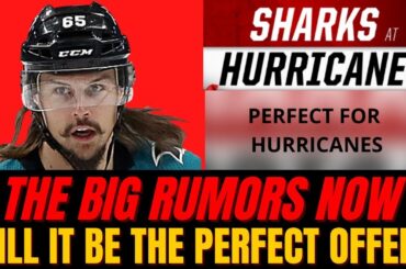 💣The Perfect Trade Offer Hurricanes Must Offer Sharks.Carolina Hurricanes news today