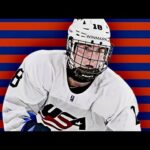 Logan Cooley 2022 IIHF U18 Highlights