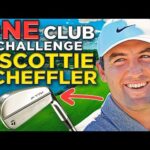 Scottie Scheffler Plays Us With Only A 4 Iron