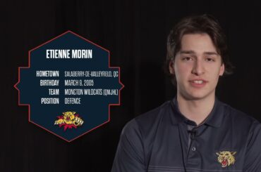 Etienne Morin - Calgary Flames - 48th overall