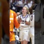 LSU Womens Basketball Kim Mulkey Flaujae Johnson Angel Reese Emily Ward #kimtok #lsu