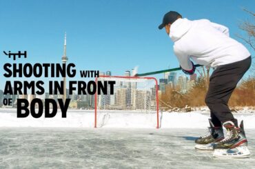 Shooting with Arms In Front of Body | iTrain Hockey