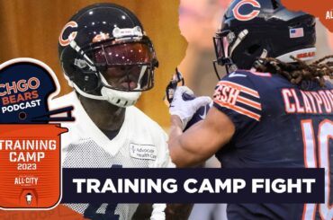 Chicago Bears Training Camp | Fight! Eddie Jackson takes on Chase Claypool | CHGO Bears Podcast