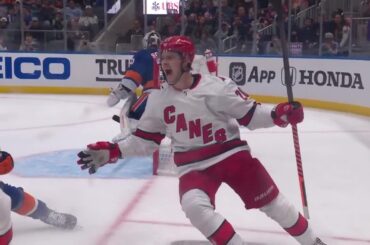 Aho scores franchise-record 20th postseason goal!