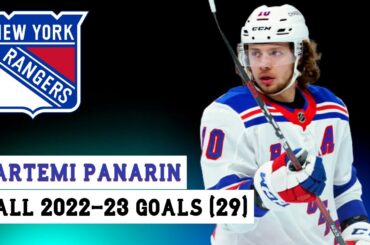 Artemi Panarin (#10) All 29 Goals of the 2022-23 NHL Season