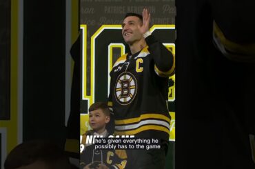 Brad Marchand On Patrice Bergeron's Retirement