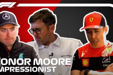 Impressionist Conor Moore Meets Ricciardo, Verstappen And More! | 2022 United States Grand Prix