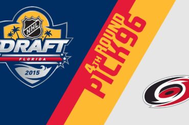 Nicolas Roy drafted by Carolina Hurricanes (NHL Draft)