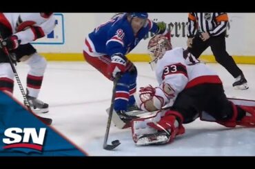 Rangers' Vladimir Tarasenko Breaks Out 'The Forsberg' To Grab Lead vs. Senators