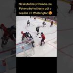 Martin Feherváry a jeho 6 gól v sezóne za Washington 🏒🇸🇰 #hockey #shorts #slovakia #nhl #fehervary