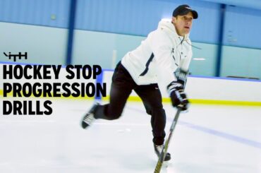 Hockey Stop Progression Drills | iTrain Hockey