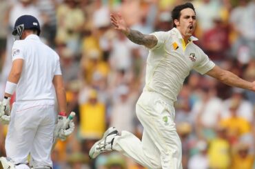 Mitch Johnson's thunderbolts at the Gabba, 2013