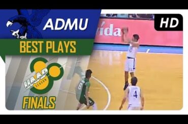 Thirdy Ravena SOARS for the rebound, Matt Nieto drills the three | ADMU | Finals Game 3 | Best Plays