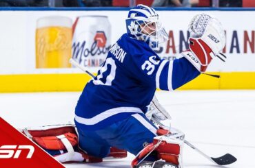 McKenzie: Sparks is now the Leafs' No. 3 goaltender behind Hutchinson