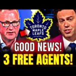 🚨💥 3 UNRESTRICTED FREE AGENTS STILL AVAILABLE TO SIGN WITH THE MAPLE LEAFS! TORONTO MAPLE LEAFS NEWS