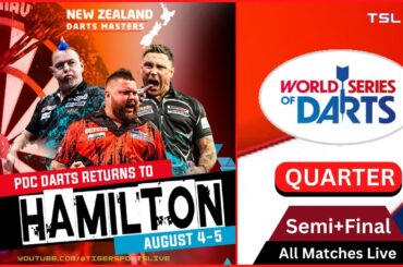 Rob Cross vs Nathan Aspinall Final - NZ Darts Masters 2023 Live Scores