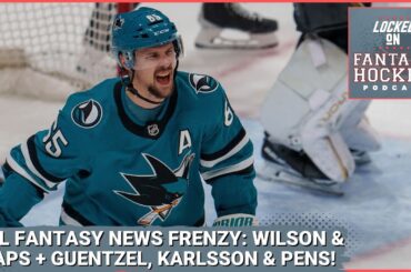 Penguins & Capitals Make Moves - Tom Wilson Extension | Jake Guentzel Injury | Erik Karlsson Trade