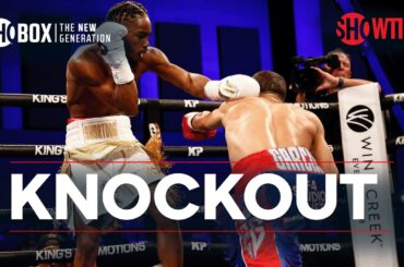 Jordan White Scores Stunning Left Hook KO Over Garcia | SHOBOX: The New Generation