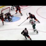 Kirill Kaprizov picks up an assist on Eriksson Ek goal vs Ducks (2021)