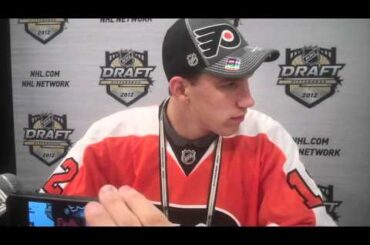 Anthony Stolarz at the 2012 NHL Draft