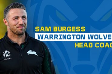 Sam Burgess signs for Warrington Wolves as Head Coach from 2024!