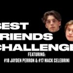 Best Friends Challenge: Jayden Perron and Macklin Celebrini