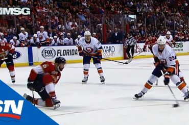 Brock Nelson Makes Slick Move Around Keith Yandle To Score Pretty Goal